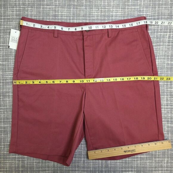 NWT Jos A Bank Travelers Collection Tailored Fit Shorts Dusty Red Men's 36x9 - Picture 4 of 10